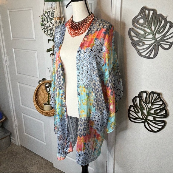 Ces Femme Sweaters - Ces Femme Kimono Cardigan Duster